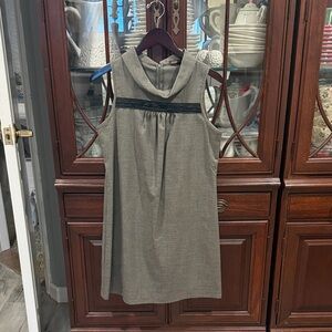Sleeveless Gray Dress